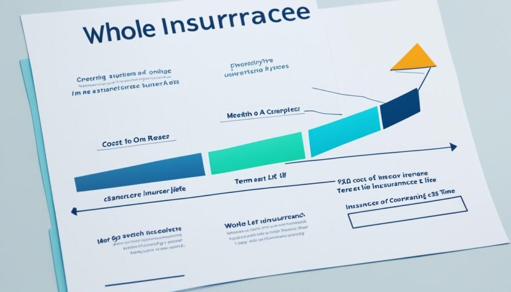 whole life insurance vs term life insurance rates