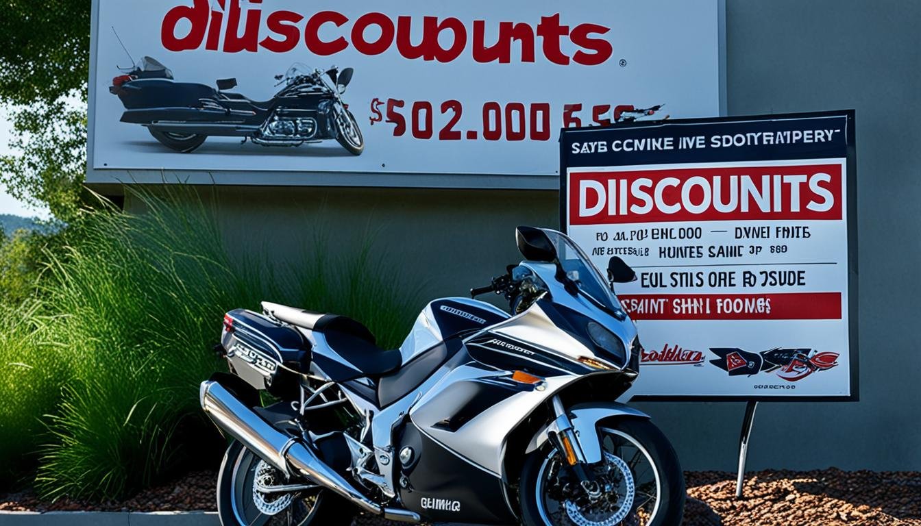 Motorcycle insurance discounts