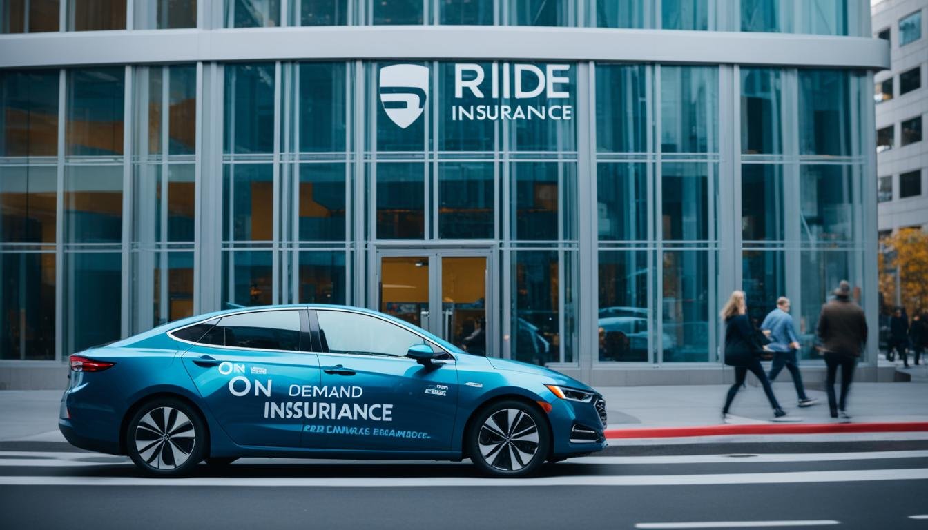 On-demand car insurance for ride-sharing drivers